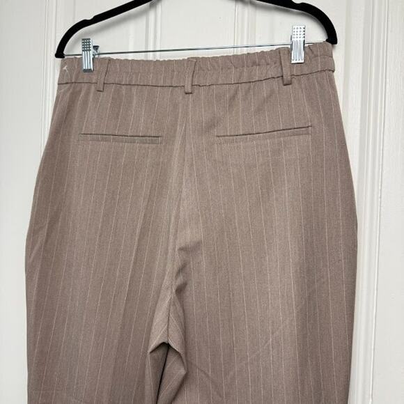 House of Harlow Trousers Womens Large Gray Pleated Wide Leg High Rise NWT - Picture 6 of 10